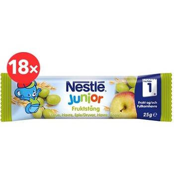 NESTLÉ ovocno-obilná tyčinka hrozno, jablko a banán 18× 25 g (7613034832047)