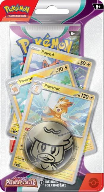 Pokémon TCG: SV02 Paldea Evolved - Premium Checklane Blister Pawmot