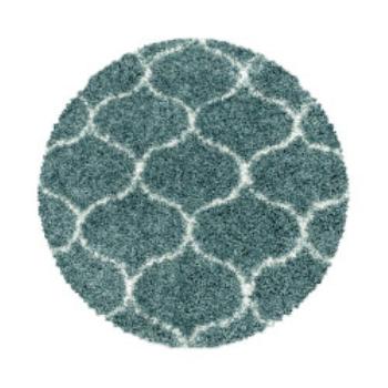 Ayyildiz koberce Kusový koberec Salsa Shaggy 3201 blue kruh - 120x120 (průměr) kruh cm Modrá