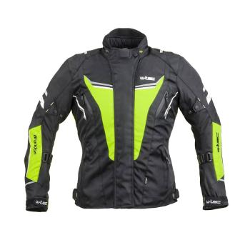 Dámská moto bunda W-TEC Brandon Lady Barva černá-fluo žlutá, Velikost M