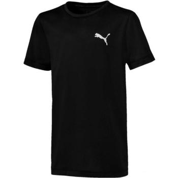 Puma ACTIVE TEE B Chlapecké triko, černá, velikost 128