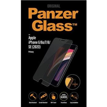 PanzerGlass Standard Privacy pro Apple iPhone 6/6s/7/8/SE (2020)/SE (2022) čiré (P2684)