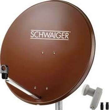 Satelit bez přijímače 2 Schwaiger SPI9962SET2 80 cm