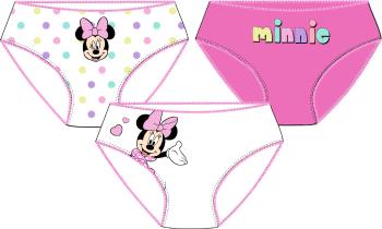 EPlus Dívčí spodní prádlo - Disney Minnie Mouse růžové 3 ks Velikost - děti: 116/122