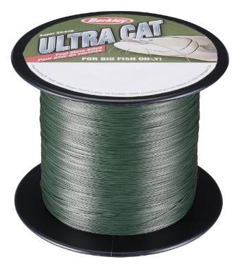 Berkley splétaná šňůra ultra cat green 1 m 0,50 mm 75 kg