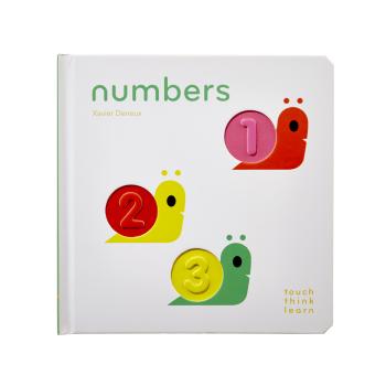 Čísla - hmatová knížka TouchThinkLearn
