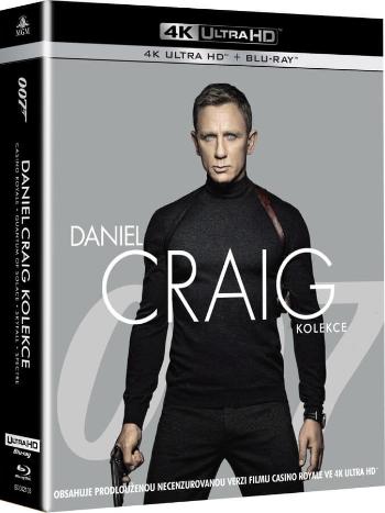 Daniel Craig James Bond kolekce (4 UHD + 4 BLU-RAY)
