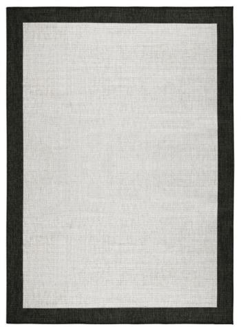 NORTHRUGS - Hanse Home koberce Kusový koberec Twin-Wendeteppiche 103105 creme schwarz - 80x250 cm Bílá
