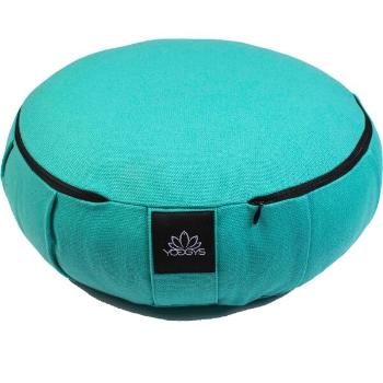 YOGGYS MEDITATION PILLOW Meditační polštář, tyrkysová, velikost UNI