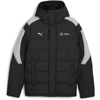 Puma MERCEDES-AMG PETRONAS F1 MT7+ ECOLITE PADDED JACKET Pánská zimní bunda, černá, velikost