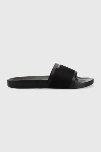 Pantofle Calvin Klein Jeans Slide Neoprene pánské, černá barva