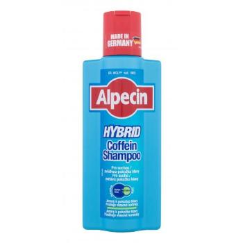 Alpecin Hybrid Coffein Shampoo 375 ml šampon pro muže na citlivou pokožku hlavy; na suché vlasy; proti vypadávání vlasů
