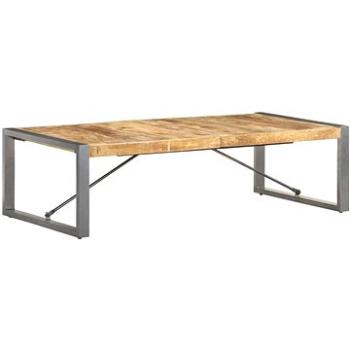 Konferenční stolek 140 × 70 × 40 cm hrubé mangovníkové dřevo (321587)
