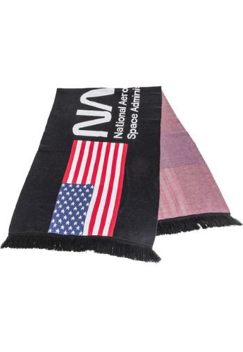 Mr. Tee Nasa Big Scarf black - UNI