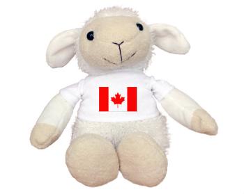 Plyšová ovečka Kanada