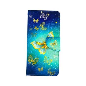 TopQ Samsung A22 knížkové Obloha s motýlky 66184 (Sun-66184)