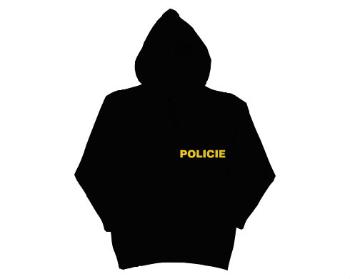 Dětská mikina na zip Policie