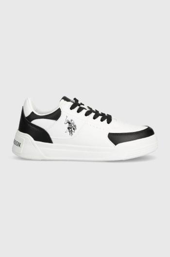 Sneakers boty U.S. Polo Assn. NOLE černá barva, NOLE001W 4YN1