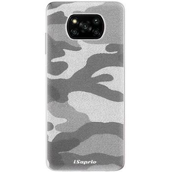 iSaprio Gray Camuflage 02 pro Xiaomi Poco X3 Pro / X3 NFC (graycam02-TPU3-pX3pro)