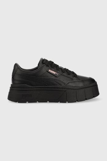 Sneakers boty Puma černá barva