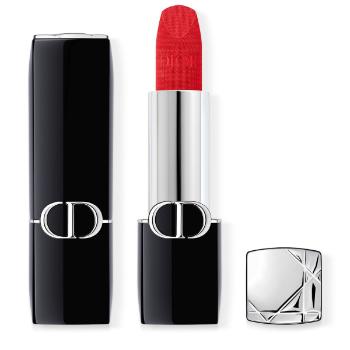 Dior Rouge Dior Velvet dlouhotrvající rtěnka - hydratační květinová péče o rty - 760 Favorite 3,5 g