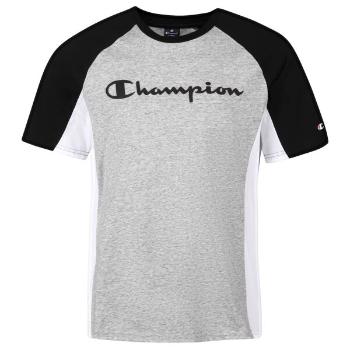 Champion CREWNECK T-SHIRT Pánské tričko, šedá, velikost S