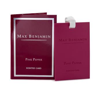Vonná karta Pink Pepper Max Benjamin