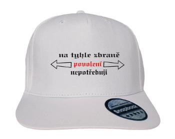 Kšiltovka Snapback Rapper Na tyhle zbraně ....