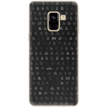 iSaprio Ampersand 01 pro Samsung Galaxy A8 2018 (amp01-TPU2-A8-2018)