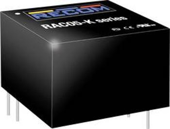 AC/DC zdroj do DPS RECOM RAC05-15SK, 15 V, 5 W