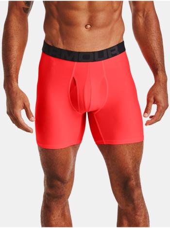 Červené boxerky Under Armour UA Tech 6in 2 Pack