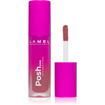 LAMEL Posh Matte Liquid Lip Stain dlouhotrvající matná tekutá rtěnka odstín 402 4 g