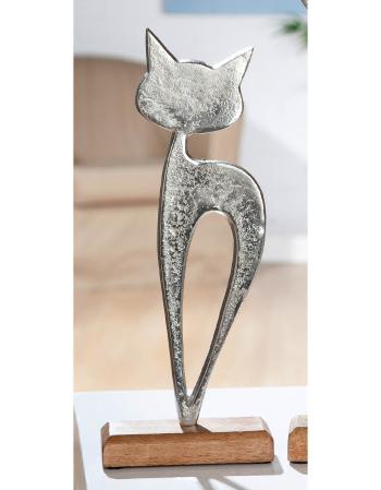 Dekorace kočka luna, 32 cm