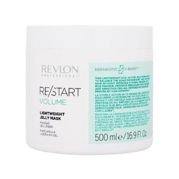 Revlon Professional Re/Start Volume Lightweight Jelly Mask 500 ml maska na vlasy pro ženy na jemné vlasy; na suché vlasy