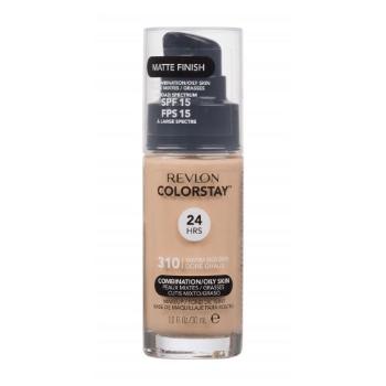 Revlon Colorstay Combination Oily Skin SPF15 30 ml make-up pro ženy 310 Warm Golden na smíšenou pleť; na mastnou pleť; na problematickou pleť s akné