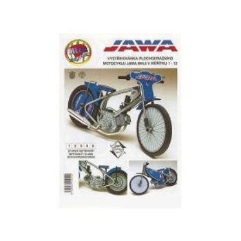 Plochodrážní motocykl JAWA 884.5/ papírový model - Miloš Čihák