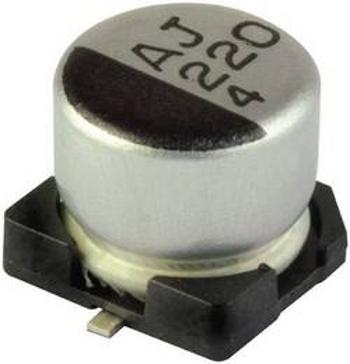 SMD kondenzátor elektrolytický Yageo CB035M0022RSD-0605, 22 µF, 35 V, 20 %, 5,4 x 6,3 mm