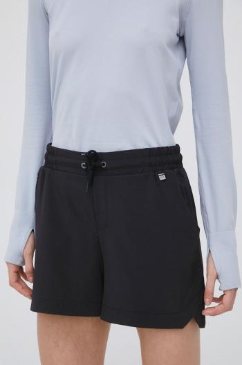 Outdoorové šortky Helly Hansen Thalia 2 černá barva, medium waist