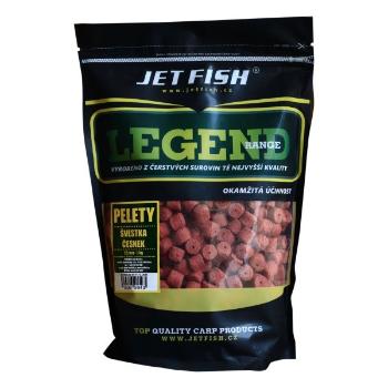 Jet fish pelety legend range 4 mm 1 kg-ananas n-butyric acid