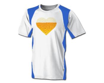 Funkční tričko pánské Pivní srdce