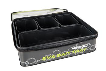 Matrix pouzdro na nástrahy eva bait tray inc 4 tubs