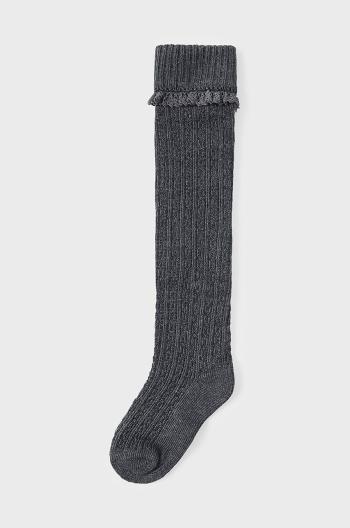 Dětské ponožky Mayoral šedá barva