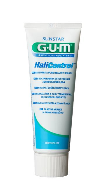 GUM HaliControl zubní gel proti špatnému dechu s CPC 0,07 %, 75 ml