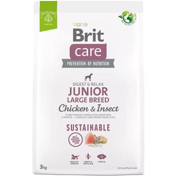 Brit Care Dog Sustainable Junior Large Breed 3 kg (8595602558728)