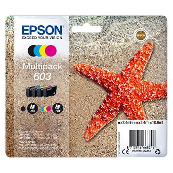 EPSON C13T03U64010 - originální cartridge, černá + barevná, 3,4ml