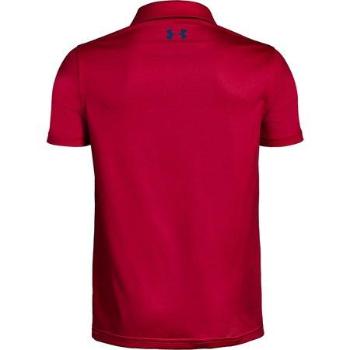 Under Armour Chlapecké triko s límečkem Tour Tips Engineered Polo, lava, 122, –, 127