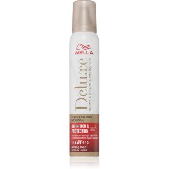 Wella Deluxe Definition & Protection pěnové tužidlo pro fixaci a tvar 200 ml