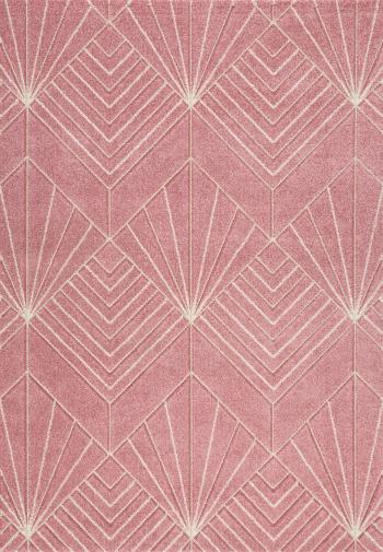 Oriental Weavers koberce Kusový koberec Portland 58/RT4R - 133x190 cm Růžová
