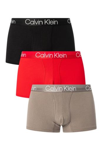 Pánské boxerky Calvin Klein NB2970 6IO 3PACK XL Mix