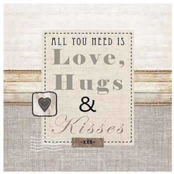 Goba ubrousky Love, Hugs and Kisses (3400063)